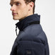 Boss Equestrian Jamie Puffer Velvet Jas Heren - Sky Captain