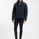 Boss Equestrian Jamie Puffer Velvet Jas Heren - Sky Captain