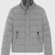 Boss Equestrian Jamie Puffer Velvet Jas Heren - Sharkskin