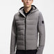 Boss Equestrian Jeff Hybrid Puffer Jas Heren Grijs