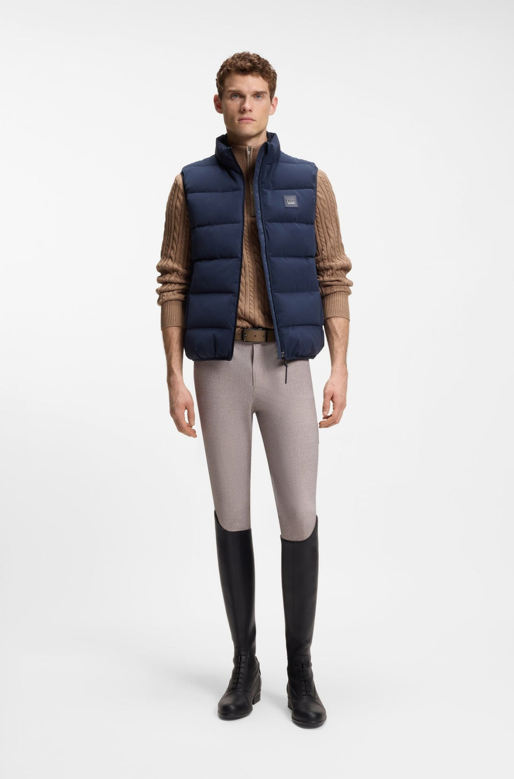 Boss Equestrian Jerome Kabeltrui Troyer Heren - Walnut