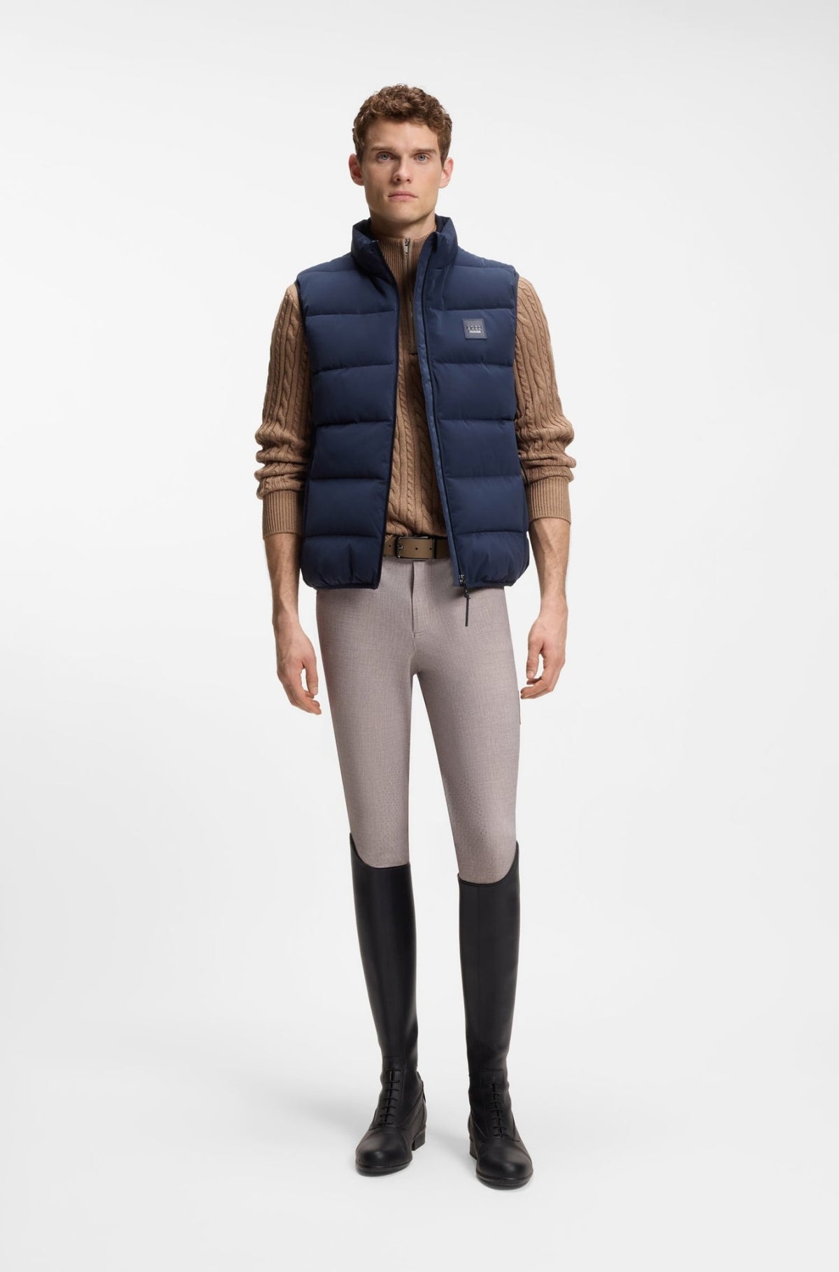 Boss Equestrian Jerome Kabeltrui Troyer Heren - Walnut