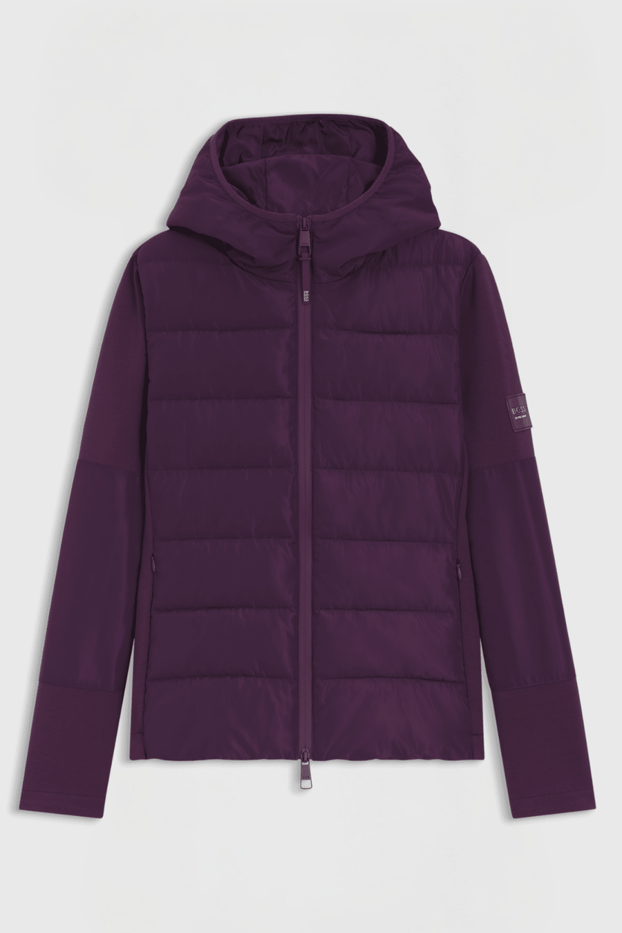 Boss Equestrian Jessy Hybrid Puffer Jas Dames Deep Purple