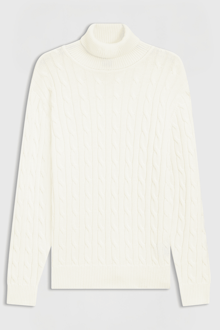Boss Equestrian Jordan Kabeltrui Col Heren - Soft Cream
