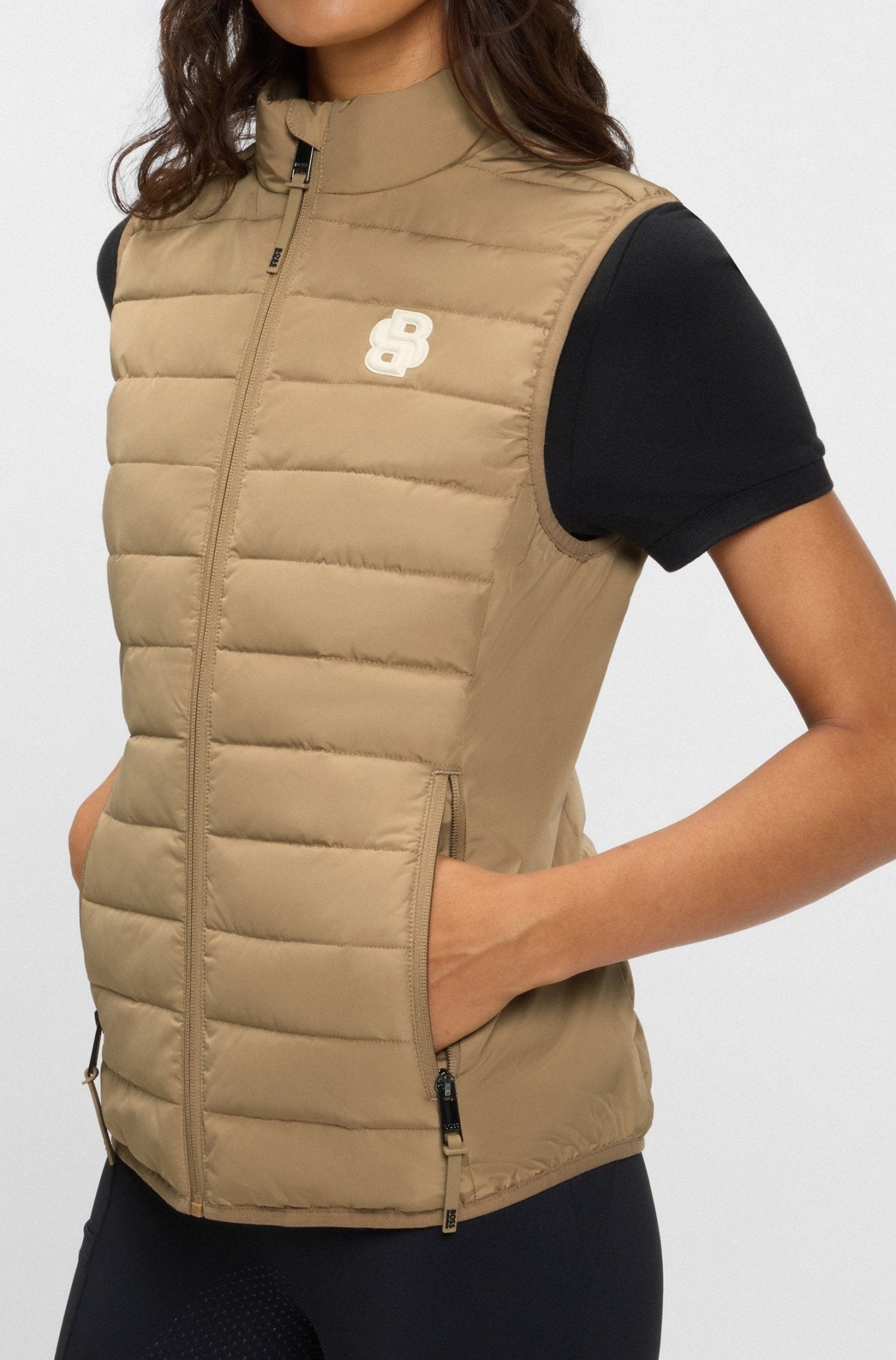 Boss Equestrian Livian Light Puffer Vest Dames Dames Jassen - Maddelin Equestrian Boss Equestrian