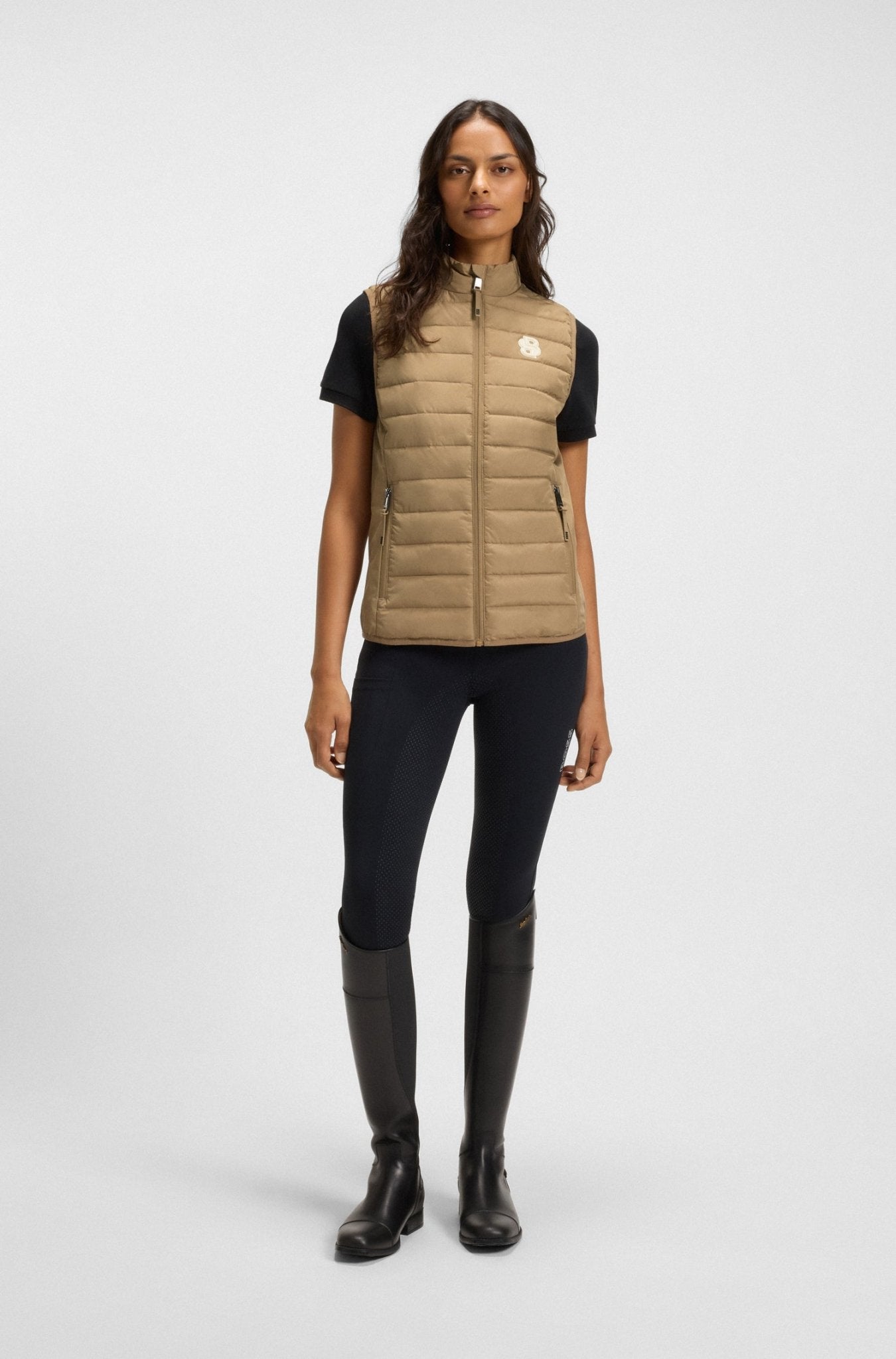 Boss Equestrian Livian Light Puffer Vest Dames Dames Jassen - Maddelin Equestrian Boss Equestrian