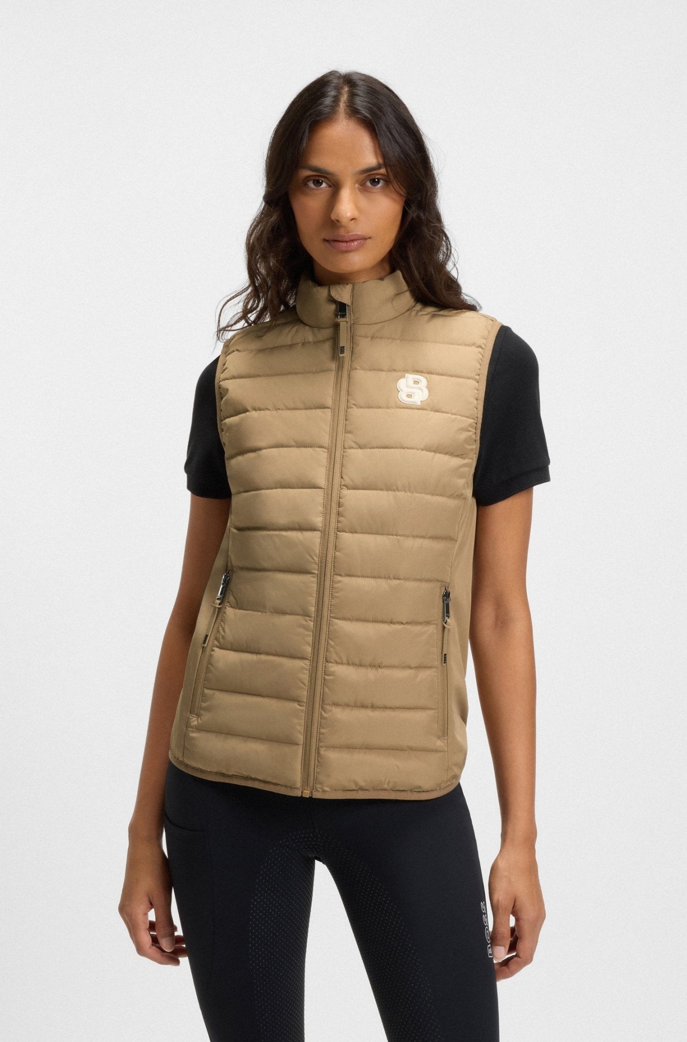 Boss Equestrian Livian Light Puffer Vest Dames Dames Jassen - Maddelin Equestrian Boss Equestrian