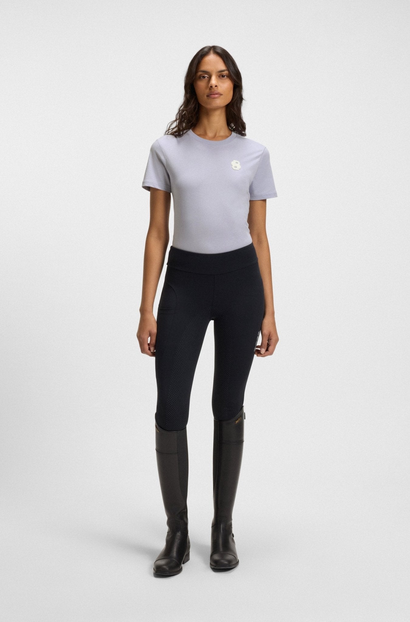 Boss Equestrian Maya T-Shirt BB Dames Dames Shirts - Maddelin Equestrian Boss Equestrian