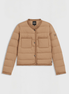 Boss Equestrian Nora Petite Puffer Jas Dames Camel