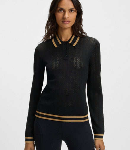 Boss Equestrian Pam Knitwear Polo Ajor Soft Dames Dames Truien & Sweaters - Maddelin Equestrian Boss Equestrian