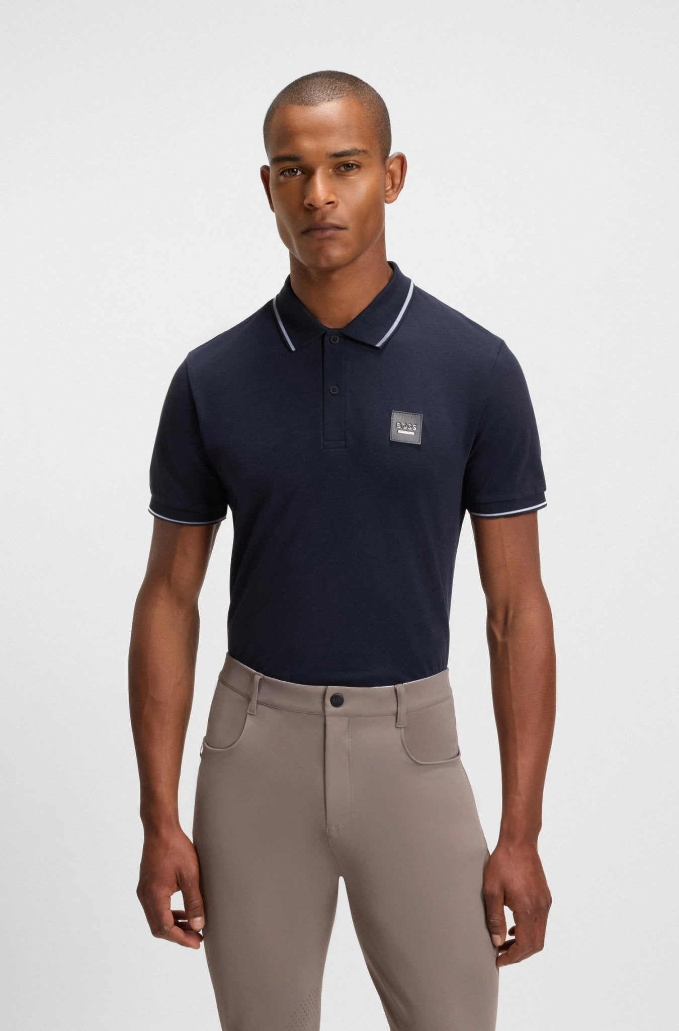 Boss Equestrian Paul Polo Patch Heren Heren Shirts & sweaters - Maddelin Equestrian Boss Equestrian