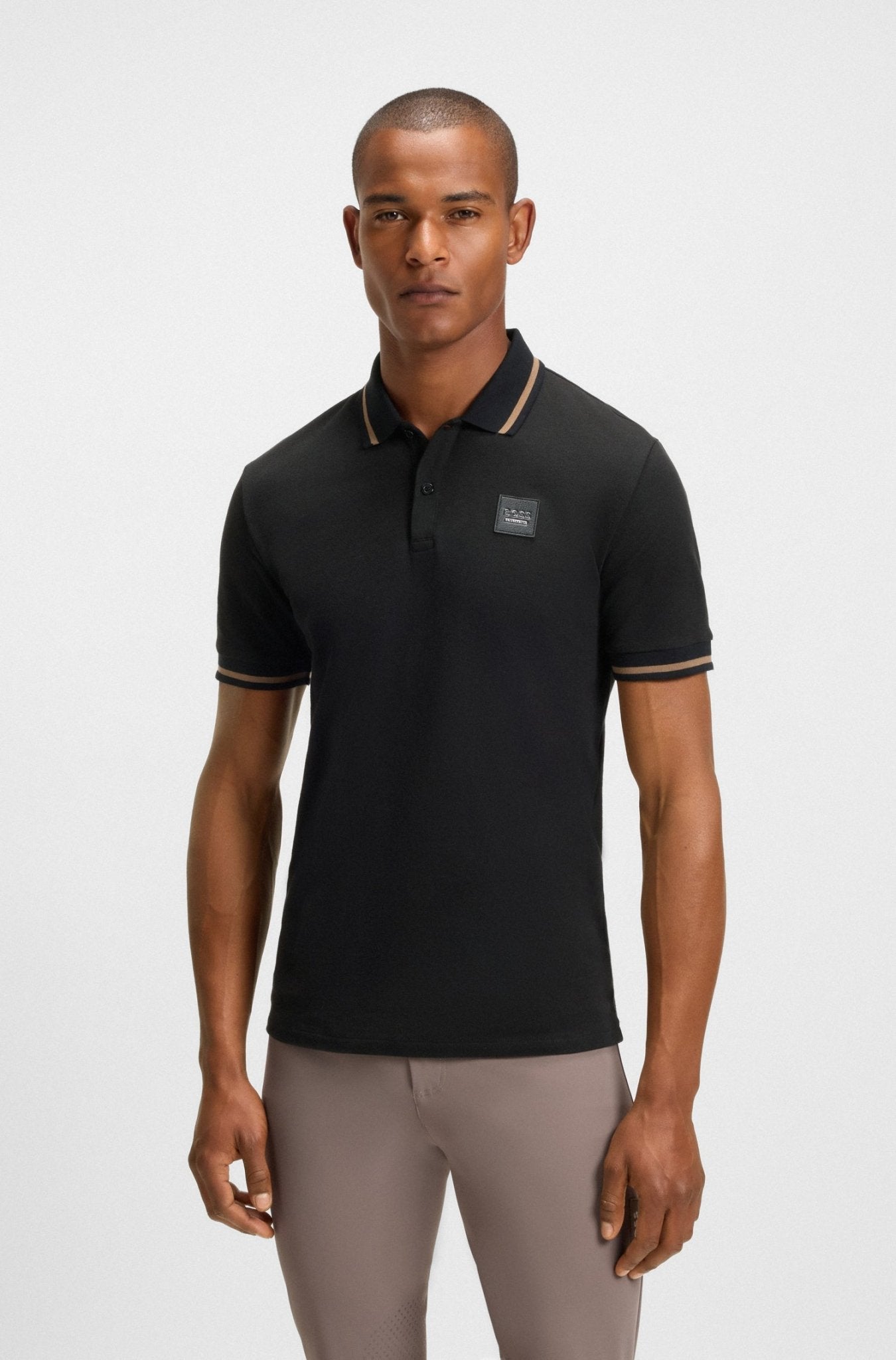 Boss Equestrian Paul Polo Patch Heren Heren Shirts & sweaters - Maddelin Equestrian Boss Equestrian