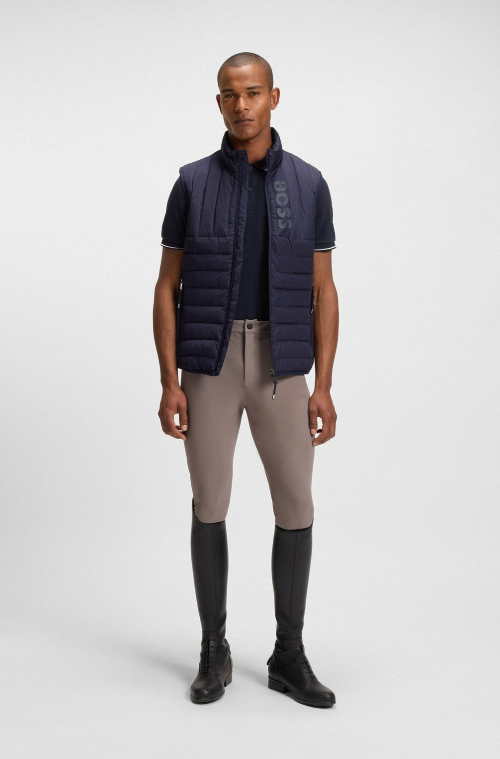 Boss Equestrian Paul Polo Patch Heren Heren Shirts & sweaters - Maddelin Equestrian Boss Equestrian
