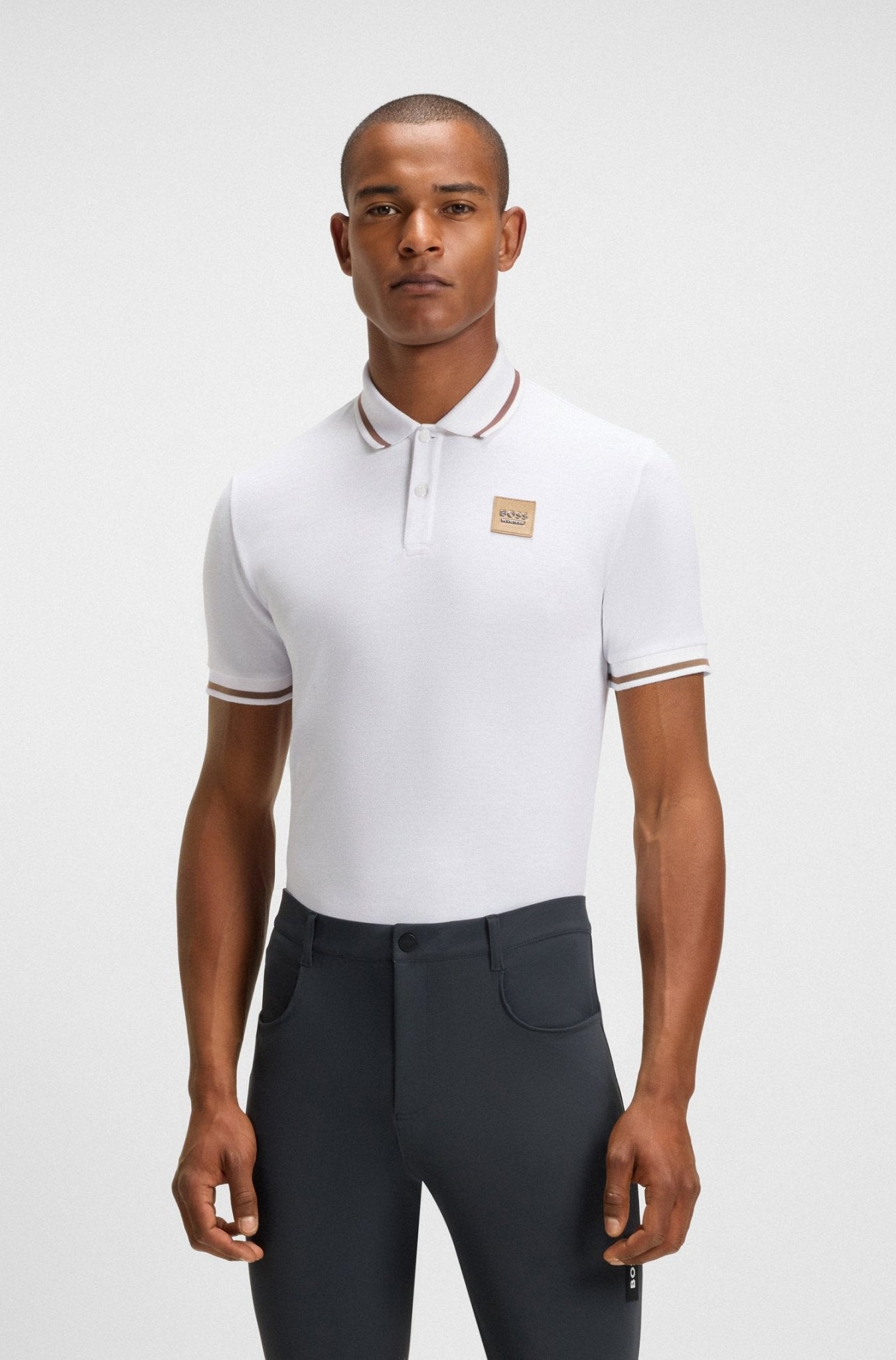 Boss Equestrian Paul Polo Patch Heren Heren Shirts & sweaters - Maddelin Equestrian Boss Equestrian