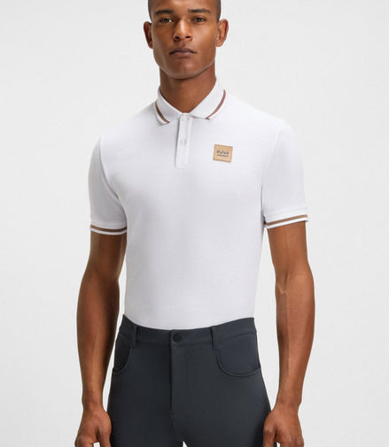 Boss Equestrian Paul Polo Patch Heren Heren Shirts & sweaters - Maddelin Equestrian Boss Equestrian