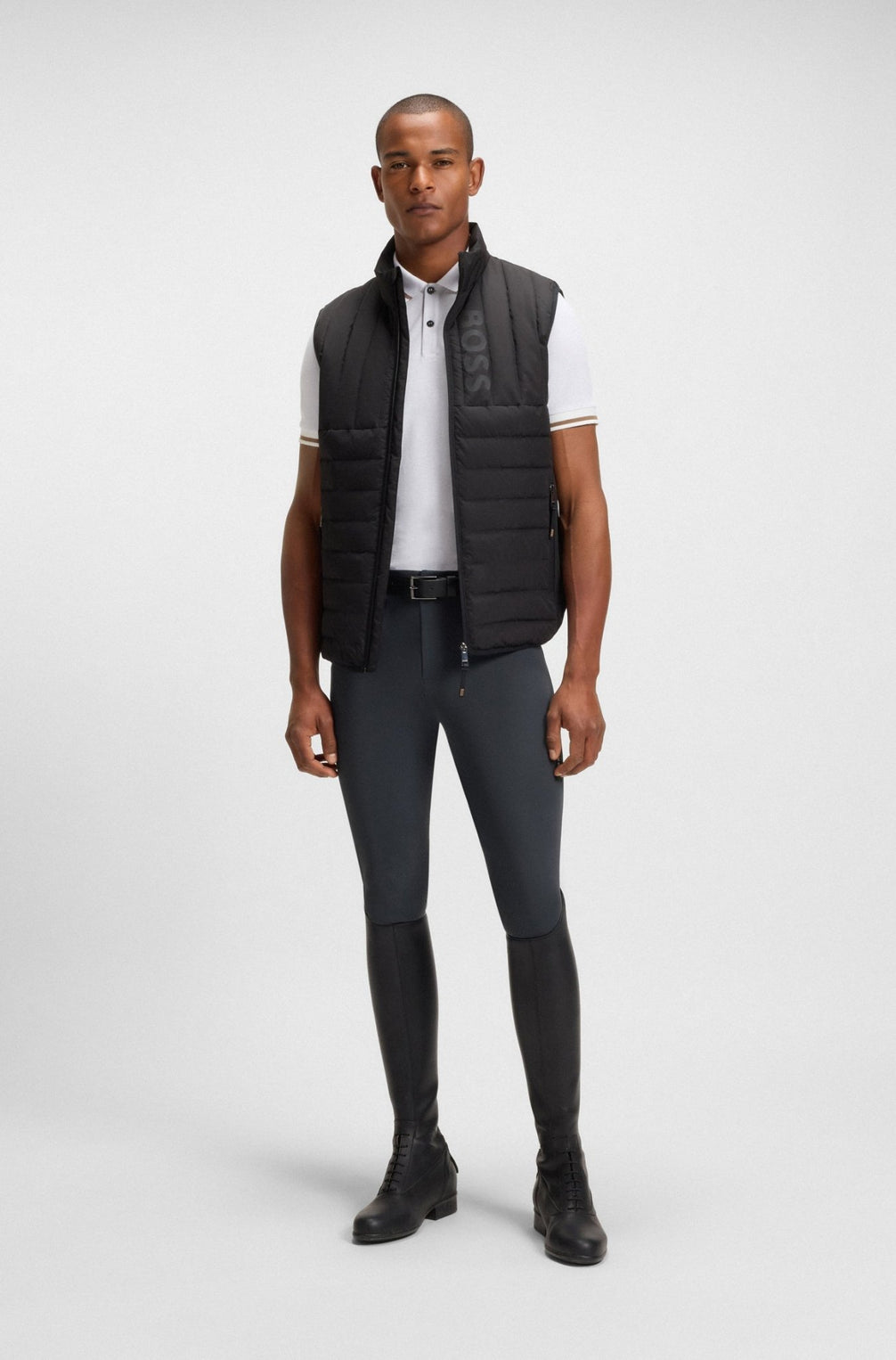 Boss Equestrian Paul Polo Patch Heren Heren Shirts & sweaters - Maddelin Equestrian Boss Equestrian