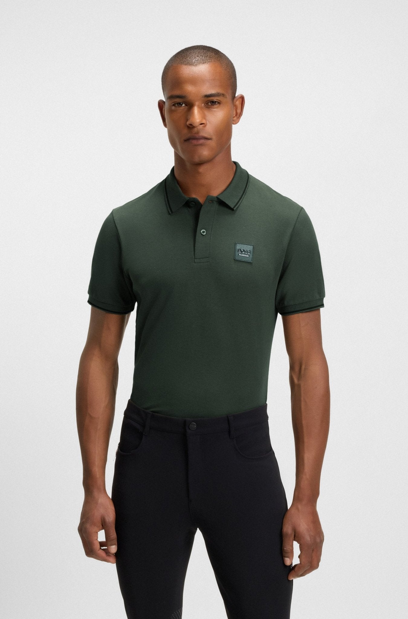 Boss Equestrian Paul Polo Patch Heren Heren Shirts & sweaters - Maddelin Equestrian Boss Equestrian