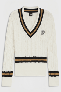 Boss Equestrian Paula Knitwear Jumper Cable Dames Dames Truien & Sweaters - Maddelin Equestrian Boss Equestrian