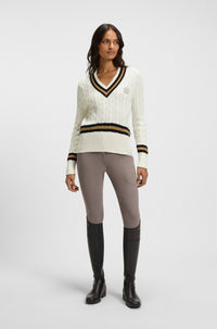 Boss Equestrian Paula Knitwear Jumper Cable Dames Dames Truien & Sweaters - Maddelin Equestrian Boss Equestrian