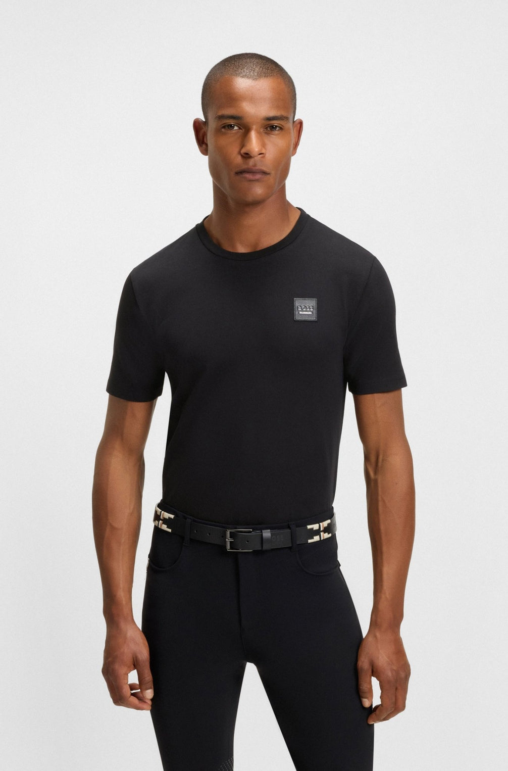 Boss Equestrian Pierce Patch T-shirt Heren Heren Shirts & sweaters - Maddelin Equestrian Boss Equestrian