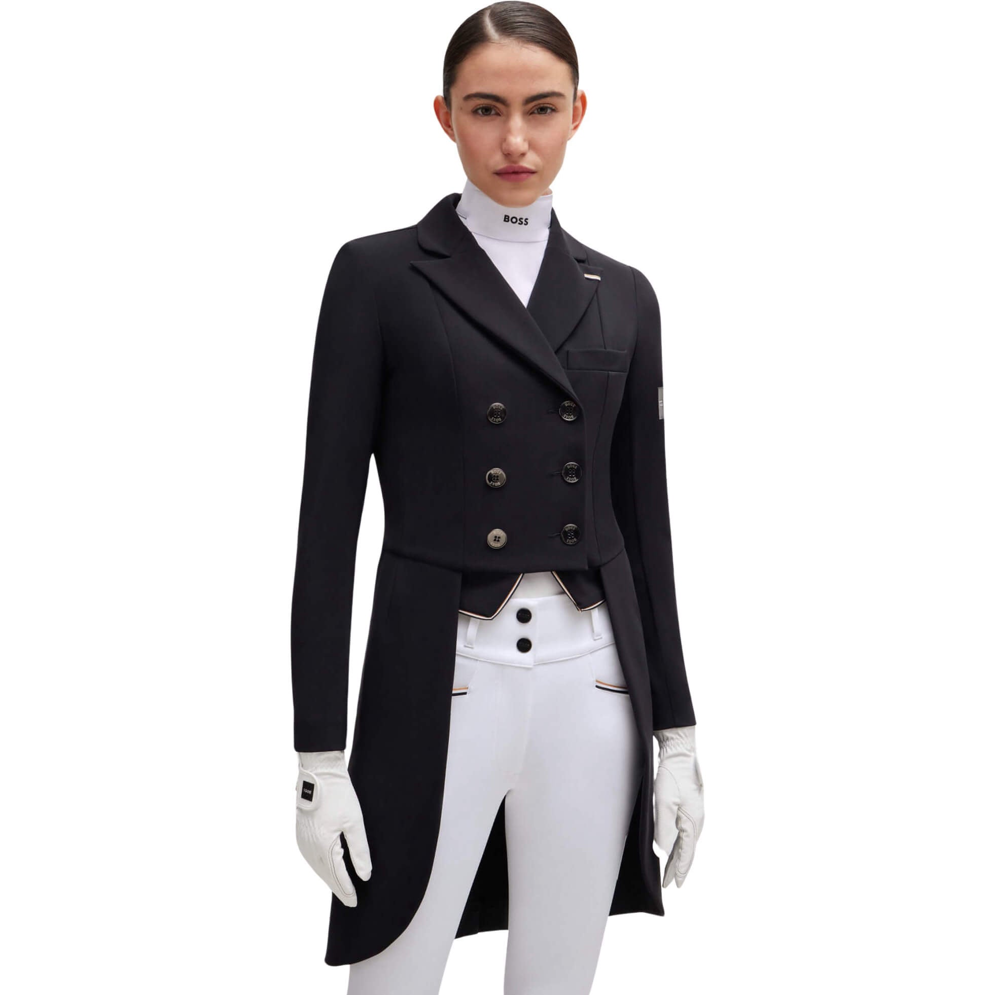 Boss Equestrian Plastron Met Glitter logo Core Wedstrijd Accessoires - Maddelin Equestrian Boss Equestrian