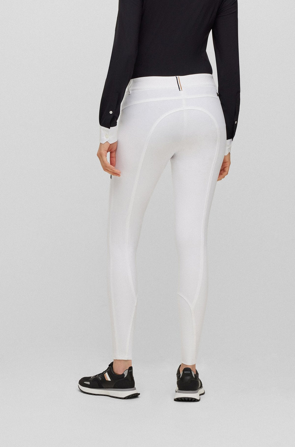 Boss Equestrian Rijbroek Dames Full Grip Heather Core Dames Rijbroeken - Maddelin Equestrian Boss Equestrian