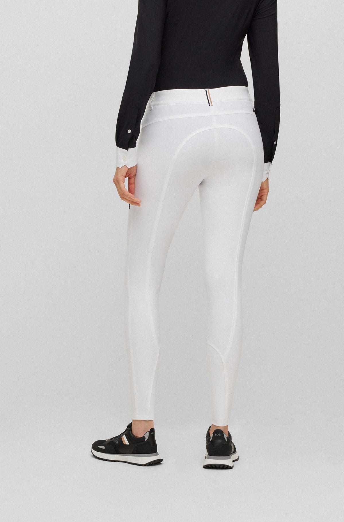 Boss Equestrian Rijbroek Dames Full Grip Heather Core Dames Rijbroeken - Maddelin Equestrian Boss Equestrian