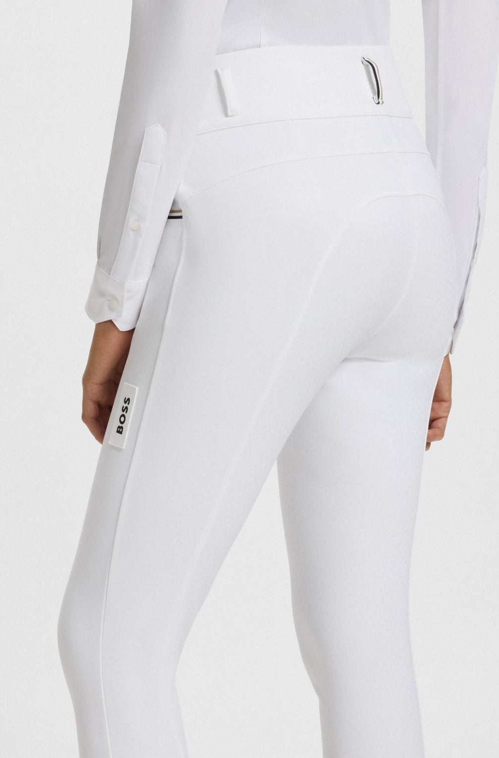Boss Equestrian Rijbroek Dames Hoge Taille Full Grip Hailey Core Dames Rijbroeken - Maddelin Equestrian Boss Equestrian