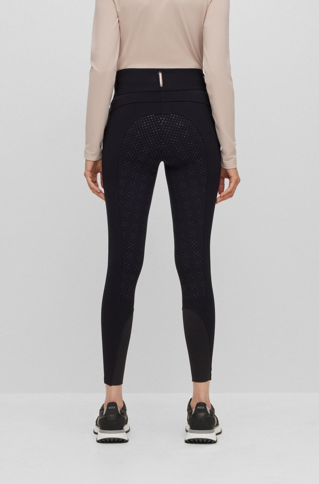 Boss Equestrian Rijbroek Dames Hoge Taille Full Grip Hailey Core Dames Rijbroeken - Maddelin Equestrian Boss Equestrian