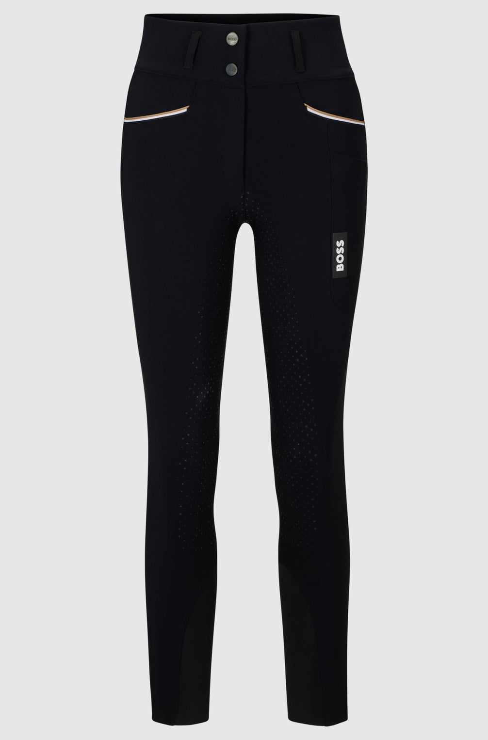 Boss Equestrian Rijbroek Dames Hoge Taille Full Grip Hailey Core Dames Rijbroeken - Maddelin Equestrian Boss Equestrian
