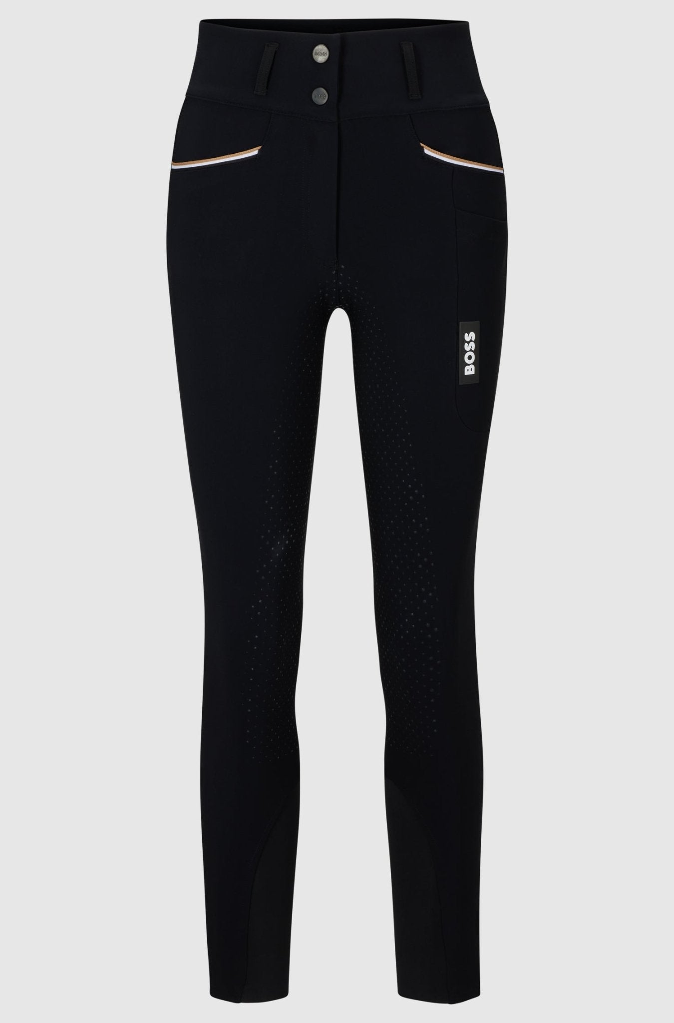Boss Equestrian Rijbroek Dames Hoge Taille Full Grip Hailey Core Dames Rijbroeken - Maddelin Equestrian Boss Equestrian