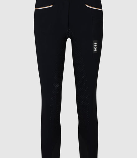 Boss Equestrian Rijbroek Dames Hoge Taille Full Grip Hailey Core Dames Rijbroeken - Maddelin Equestrian Boss Equestrian