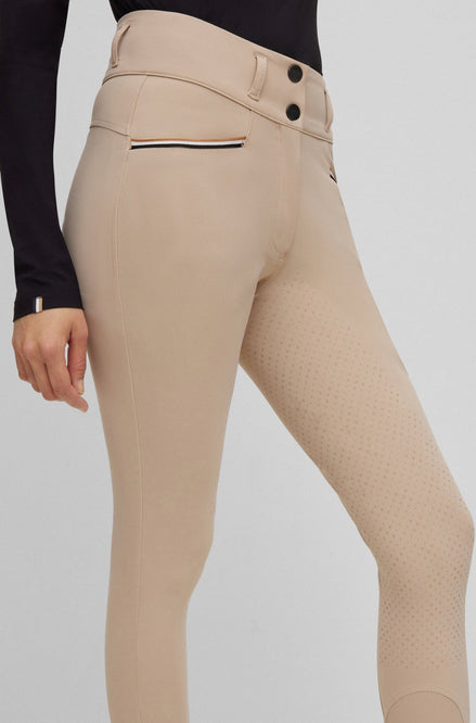 Boss Equestrian Rijbroek Dames Hoge Taille Full Grip Hailey Core Dames Rijbroeken - Maddelin Equestrian Boss Equestrian