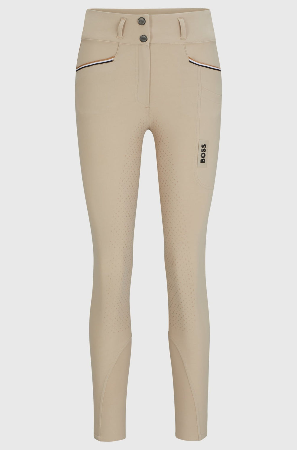 Boss Equestrian Rijbroek Dames Hoge Taille Full Grip Hailey Core Dames Rijbroeken - Maddelin Equestrian Boss Equestrian
