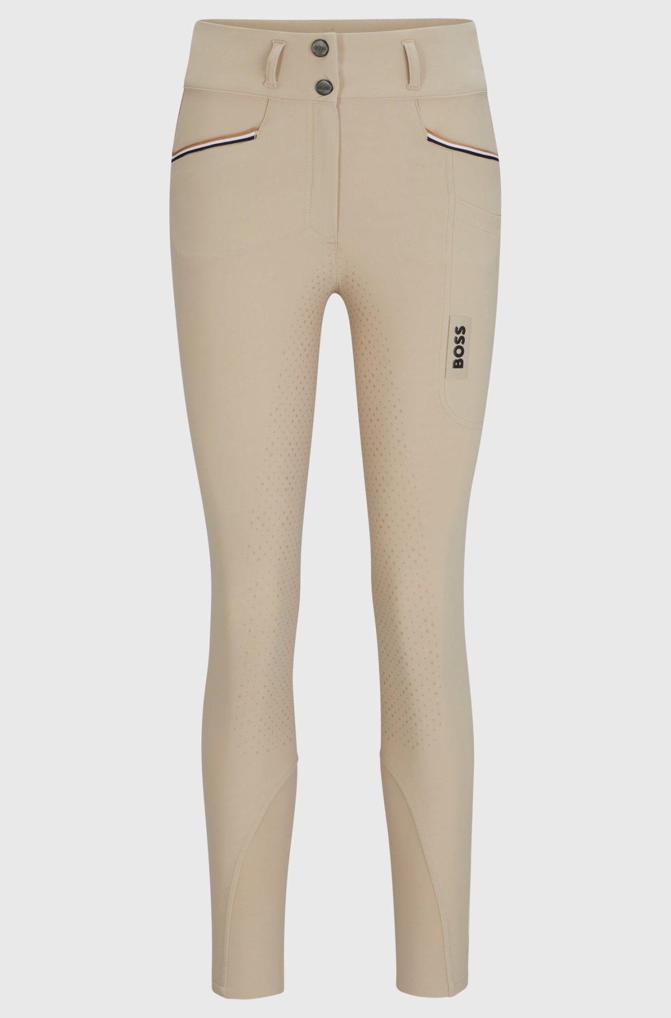 Boss Equestrian Rijbroek Dames Hoge Taille Full Grip Hailey Core Dames Rijbroeken - Maddelin Equestrian Boss Equestrian