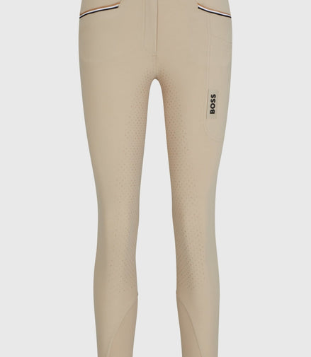 Boss Equestrian Rijbroek Dames Hoge Taille Full Grip Hailey Core Dames Rijbroeken - Maddelin Equestrian Boss Equestrian