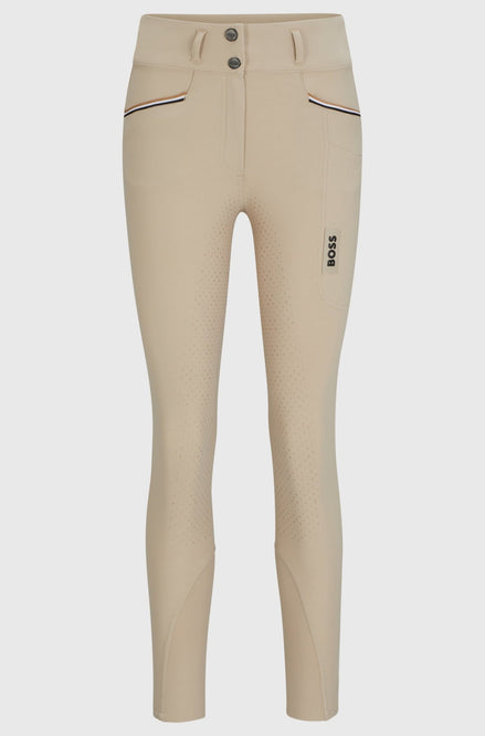 Boss Equestrian Rijbroek Dames Hoge Taille Full Grip Hailey Core Dames Rijbroeken - Maddelin Equestrian Boss Equestrian