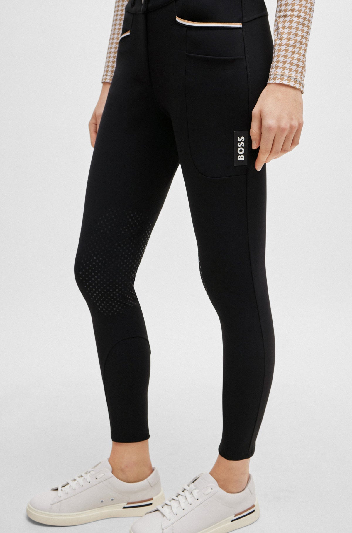 Boss Equestrian Rijbroek Dames Hoge Taille Knie Grip Hannah Core Dames Rijbroeken - Maddelin Equestrian Boss Equestrian
