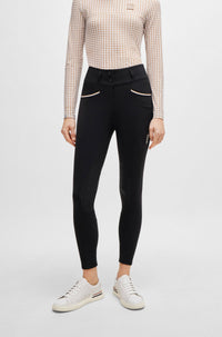 Boss Equestrian Rijbroek Dames Hoge Taille Knie Grip Hannah Core Dames Rijbroeken - Maddelin Equestrian Boss Equestrian