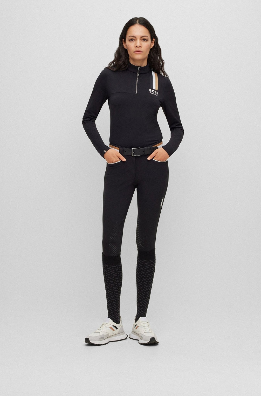 Boss Equestrian Rijbroek Dames Knie Grip Hazel Core Dames Rijbroeken - Maddelin Equestrian Boss Equestrian