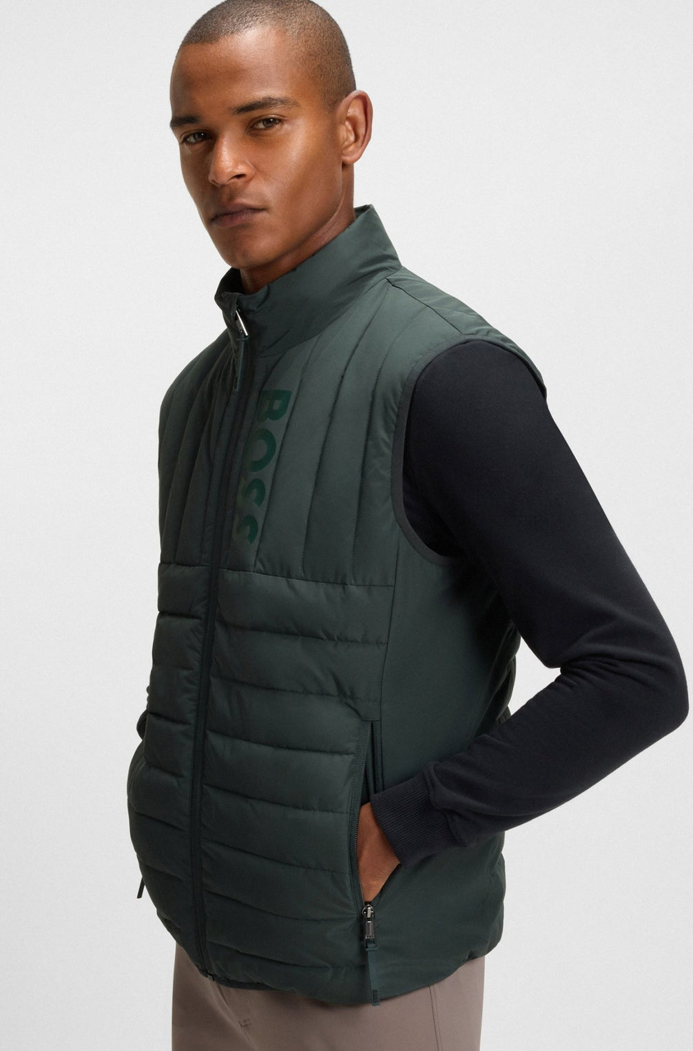 Boss Equestrian Ruben Light Puffer Vest Heren Heren Jassen - Maddelin Equestrian Boss Equestrian