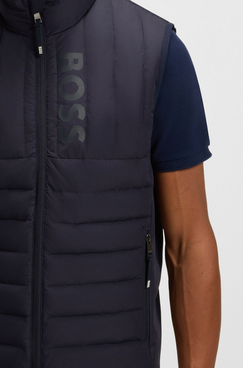 Boss Equestrian Ruben Light Puffer Vest Heren Heren Jassen - Maddelin Equestrian Boss Equestrian