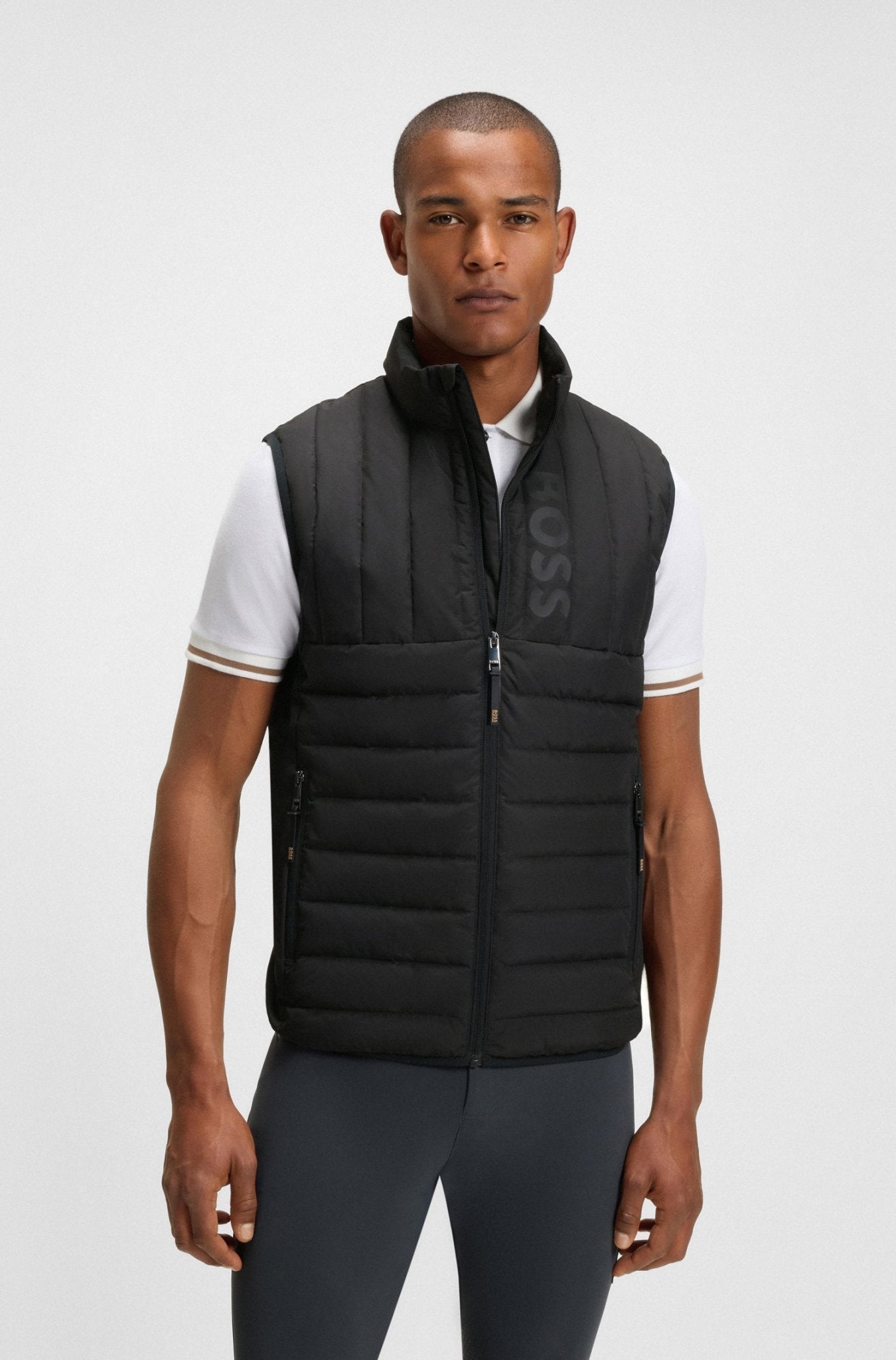 Boss Equestrian Ruben Light Puffer Vest Heren Heren Jassen - Maddelin Equestrian Boss Equestrian