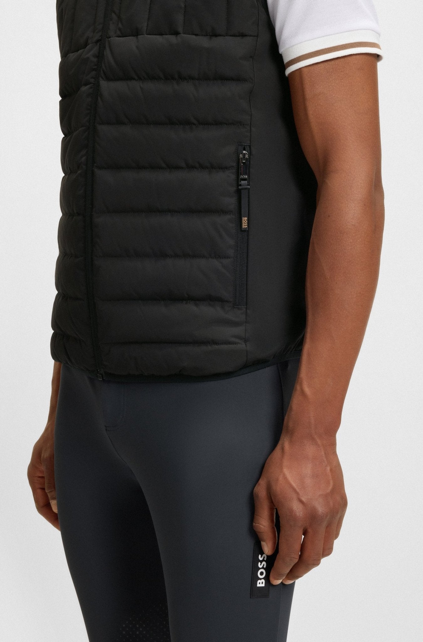Boss Equestrian Ruben Light Puffer Vest Heren Heren Jassen - Maddelin Equestrian Boss Equestrian