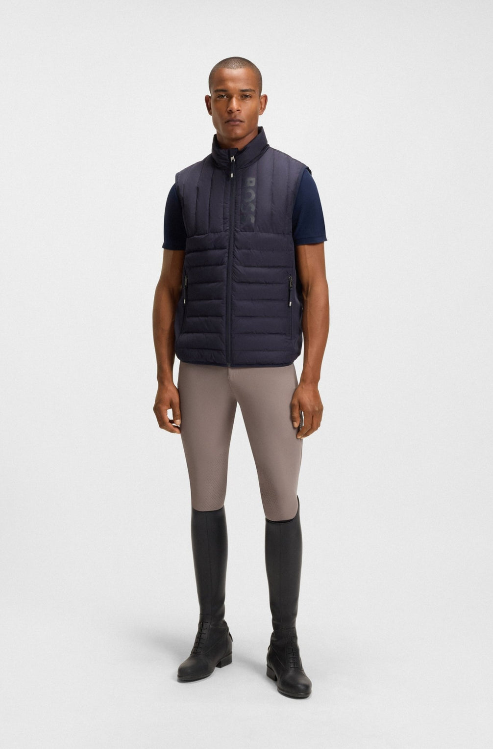 Boss Equestrian Ruben Light Puffer Vest Heren Heren Jassen - Maddelin Equestrian Boss Equestrian