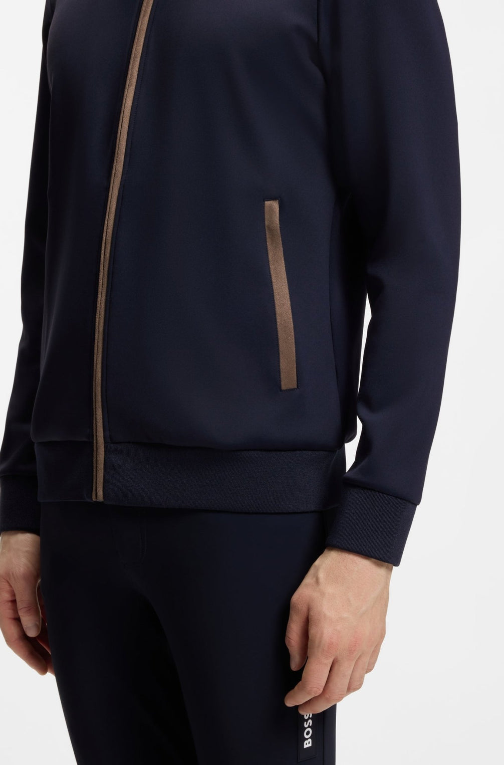 Boss Equestrian Sammy Function Cardigan Vest Heren - Sky Captain