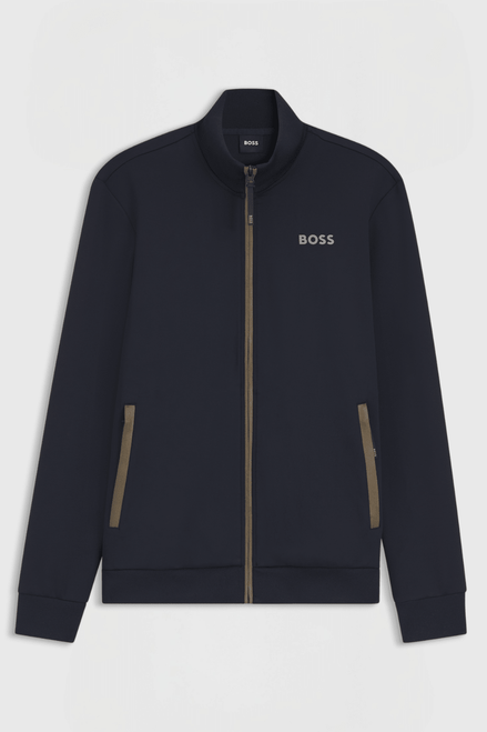 Boss Equestrian Sammy Function Cardigan Vest Heren - Sky Captain