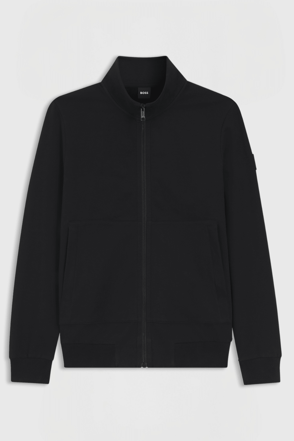 Boss Equestrian Steven Training Sweater Cardigan Heren - Zwart