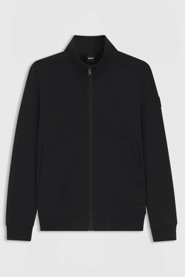 Boss Equestrian Steven Training Sweater Cardigan Heren - Zwart