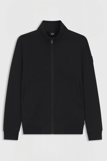 Boss Equestrian Steven Training Sweater Cardigan Heren - Zwart
